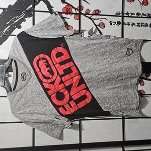 Ecko Black Gray Red T-shirt Medium NWT